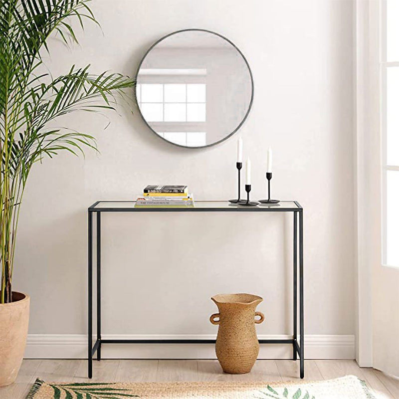 Black Display Console Table