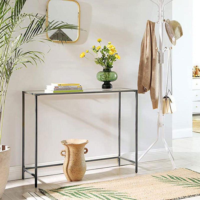 Black Display Console Table