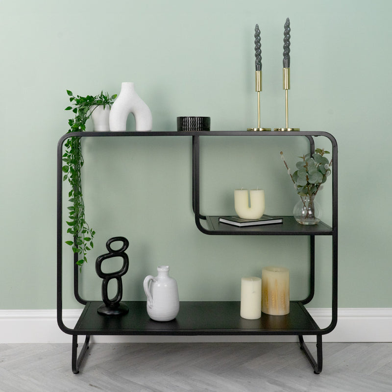 Curvy Console Table - Black