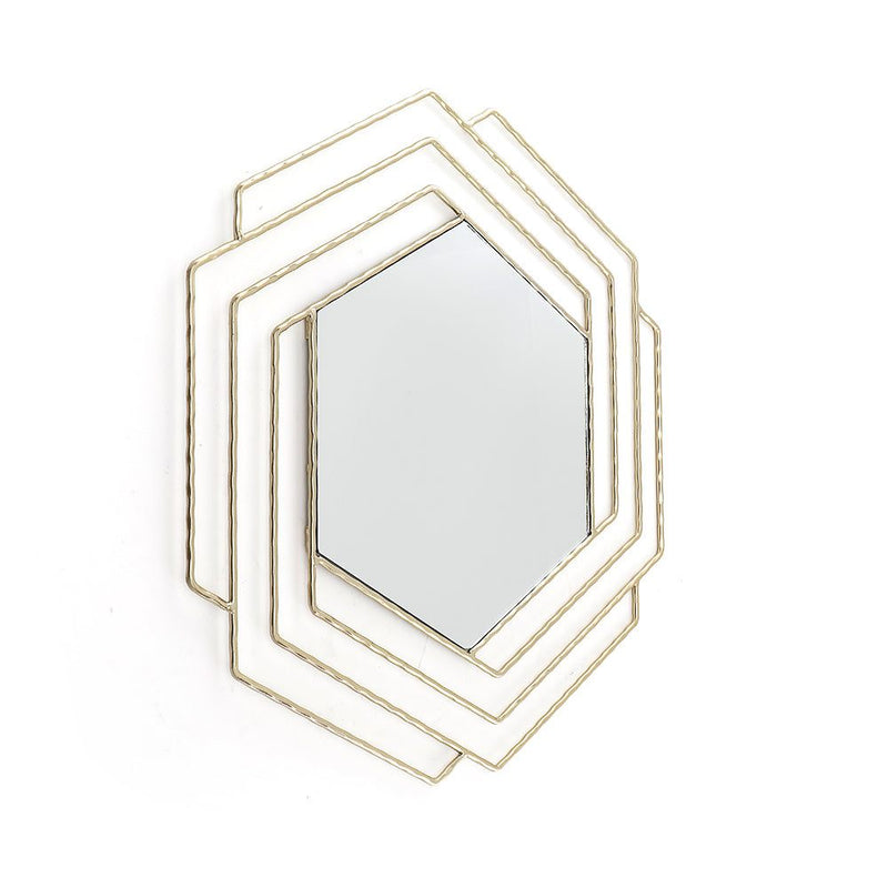 Gold Art Deco Mirror