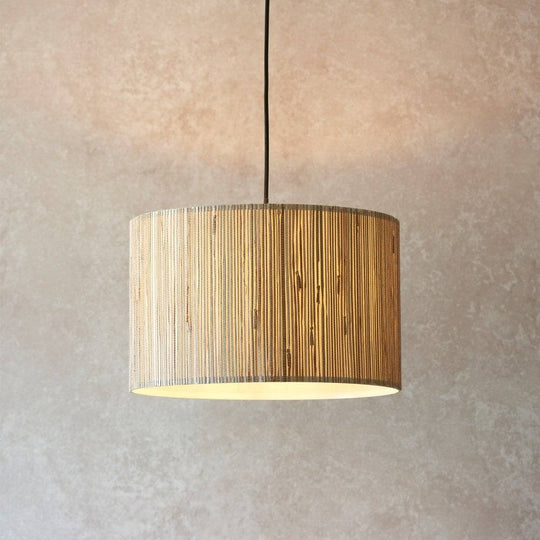 Natural Seagrass Pendant Light