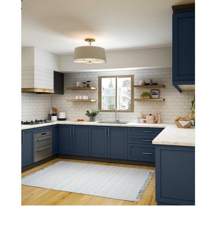 Modern Navy Kitchen Ideas