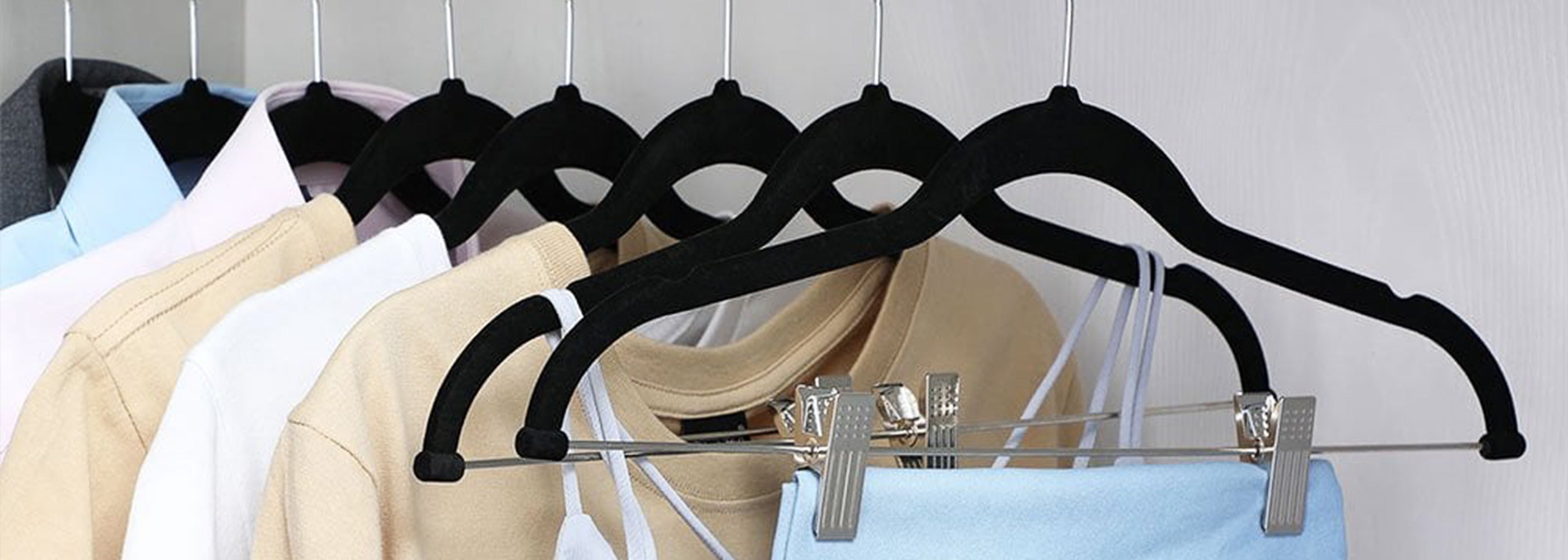 flocked hangers