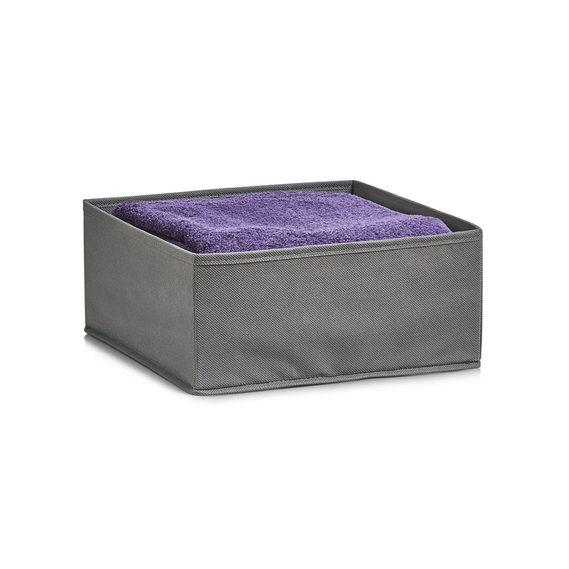 Grey Non-Woven Storage Box - Large