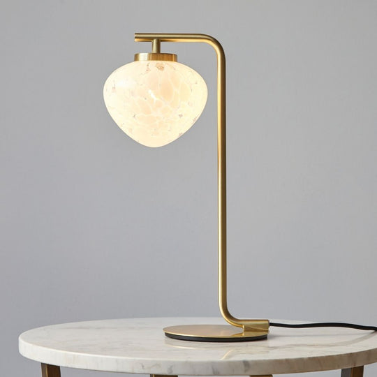 Brass and Glass Decorative Table Lamp