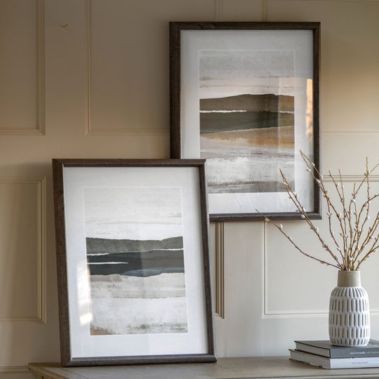 Framed Abstract Landscape Wall Art Set