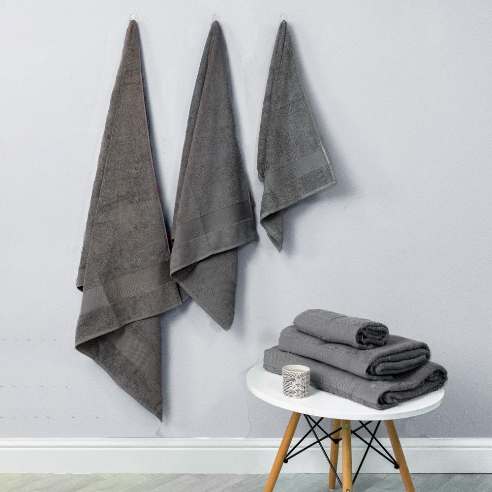 200TC Turkish Cotton Bath Towel - Dusk Grey
