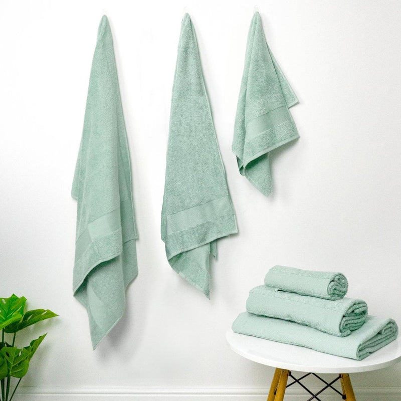 200TC Turkish Cotton Hand Towel - Sage Green