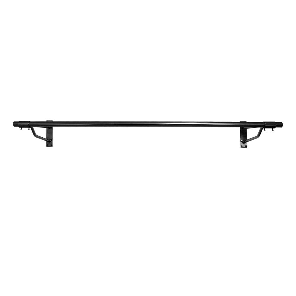 Hang Rails Black Wall Mounted Black Hanging Rail - 1220mm – The Urban Mill