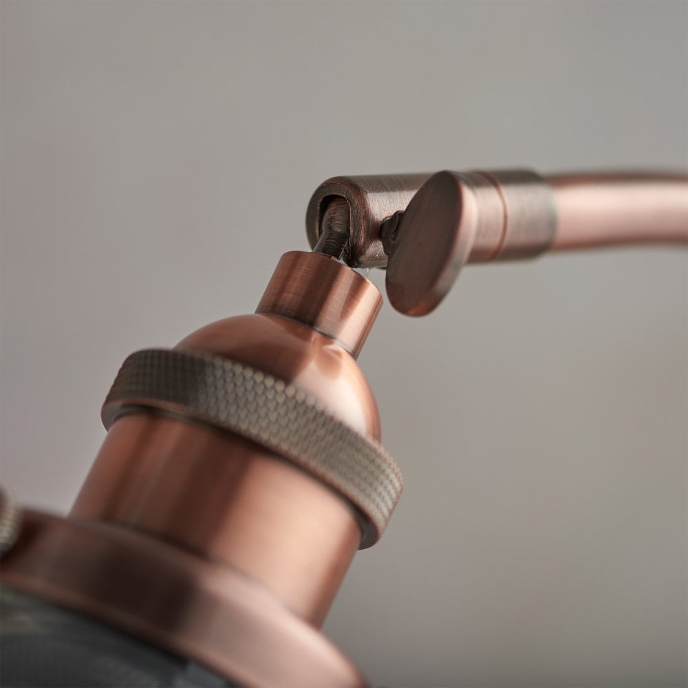 Industrial Style Desk Lamp - Copper
