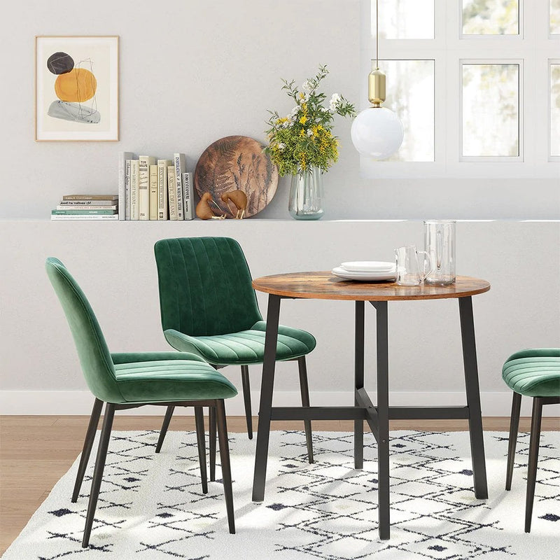 Industrial Style Round Bistro Table
