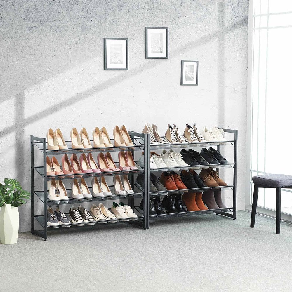 https://www.theurbanmill.co.uk/cdn/shop/products/set-of-2-black-stackable-4-tier-shoe-racks-p3519-12772_image.jpg?v=1682594809