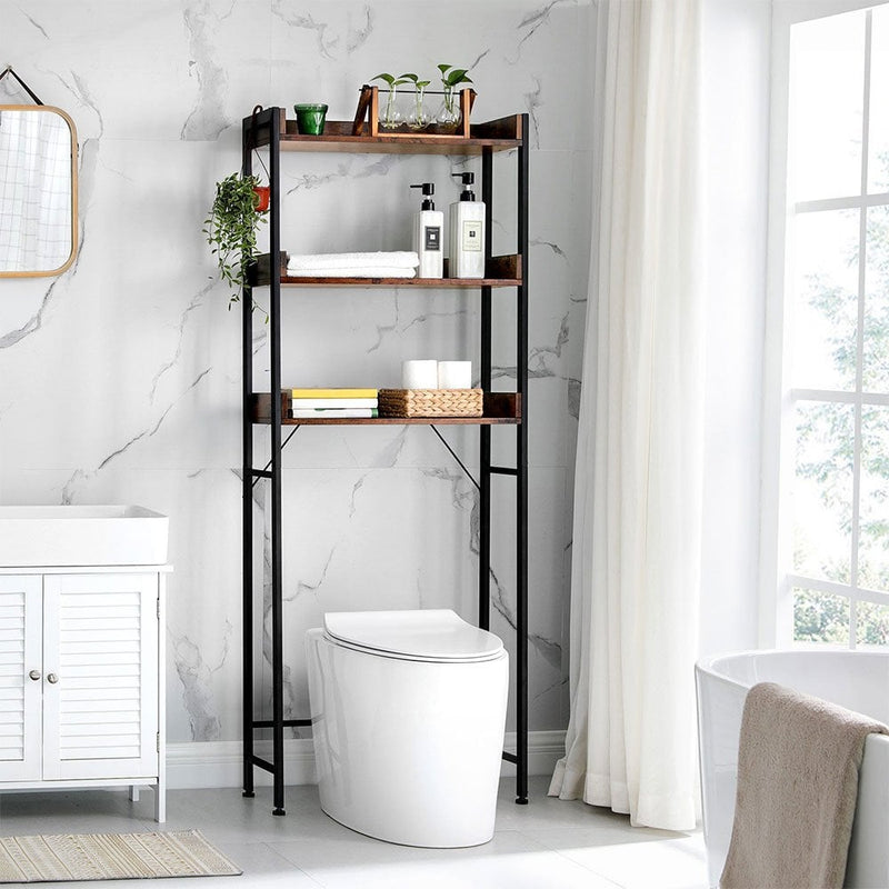 Bathroom Storage Rack with Three Shelves