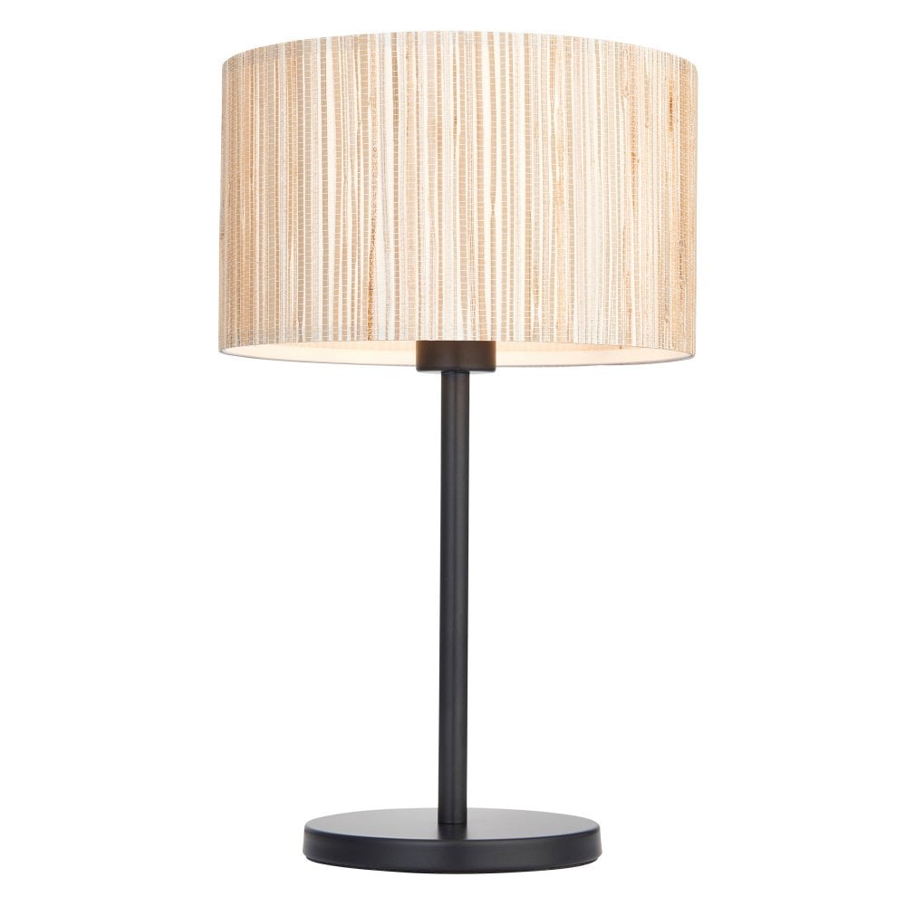 Woven Natural Seagrass Table Lamp